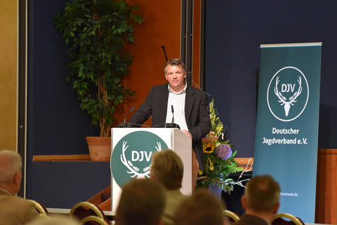 Bundesjägertag 2022: Podiumsdiskussion Andreas Kinser 