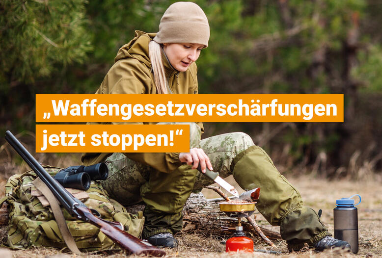 Die geforderten Waffengesetzverschärfungen treffen und schikanieren gesetzestreue Bürger wie Jäger und Sportschützen genauso wie Handwerker, Angler oder Camper.